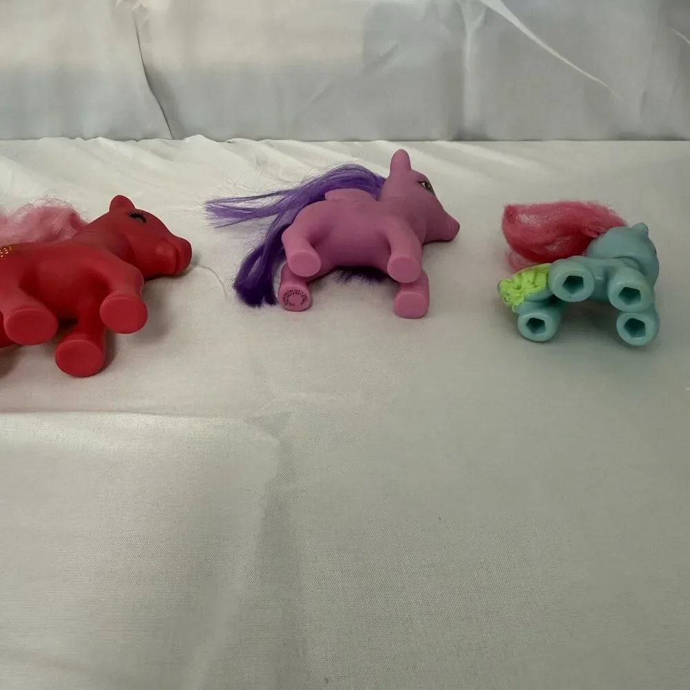My Little Pony Bundle Brush Manes/Tales Lot of 3 Ponies McDonald’s 2005-2009